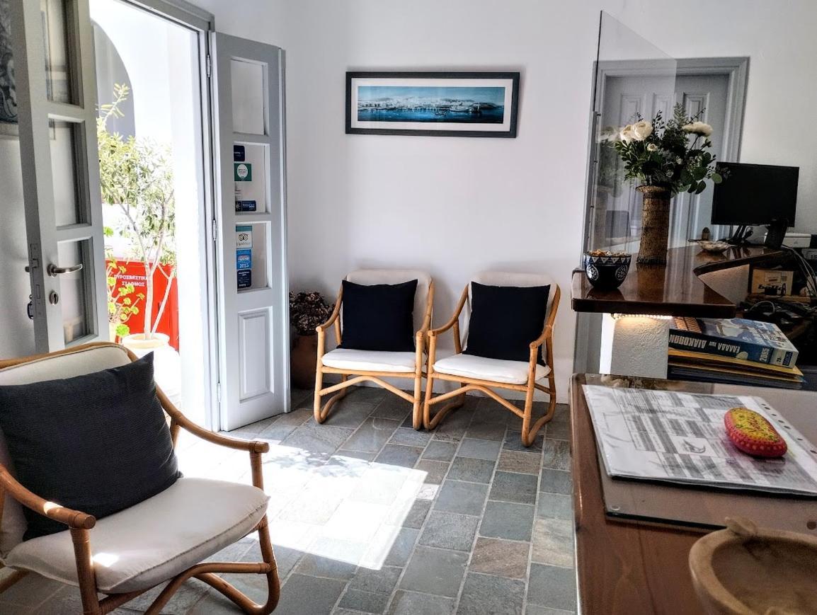 Despina'S Mare Aparthotel Náousa Eksteriør bilde